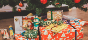 Christmas green gift