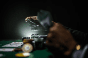 playing poker